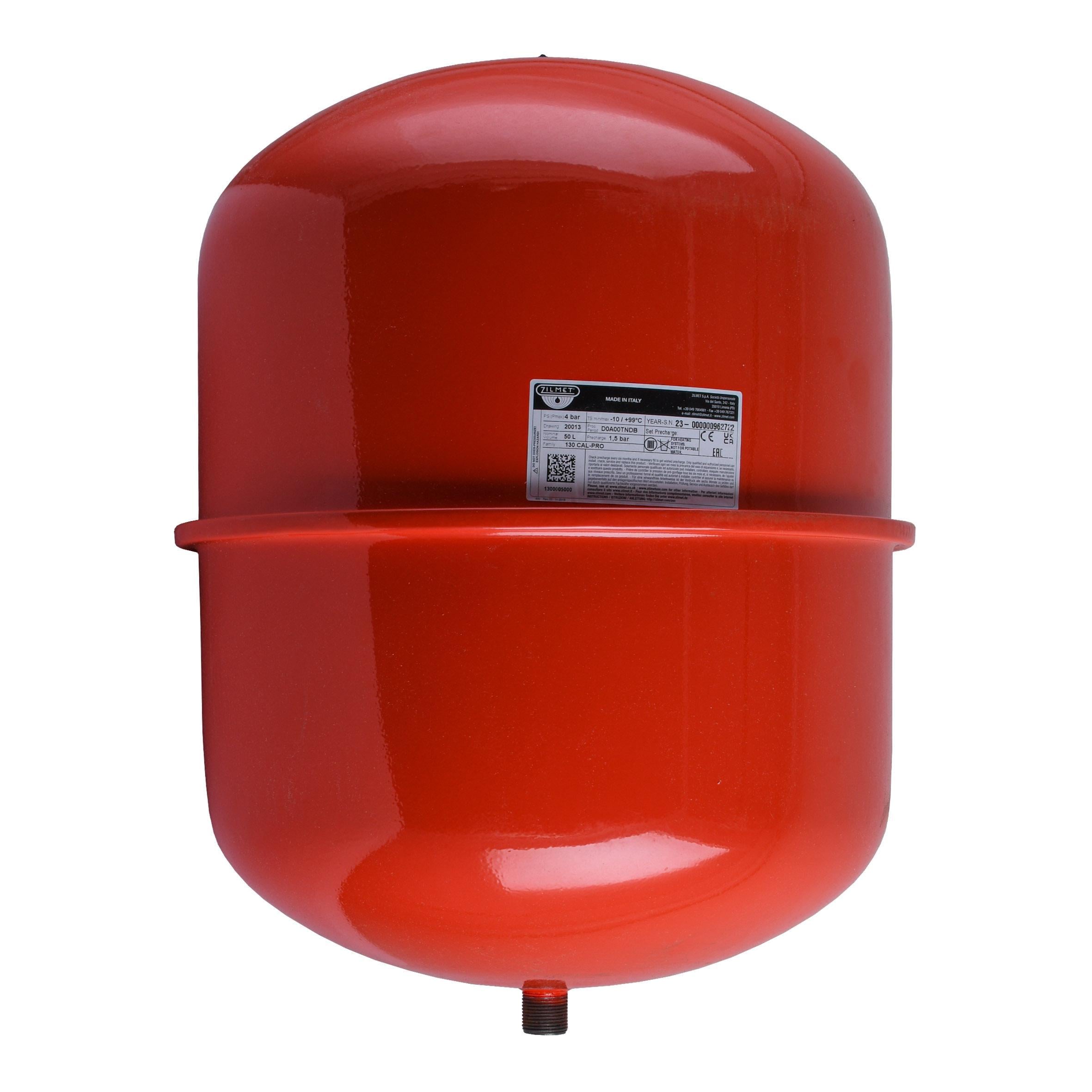 Бак Zilmet cal-pro для отопительных систем 50 л 4 bar 1300005000 (000029327)
