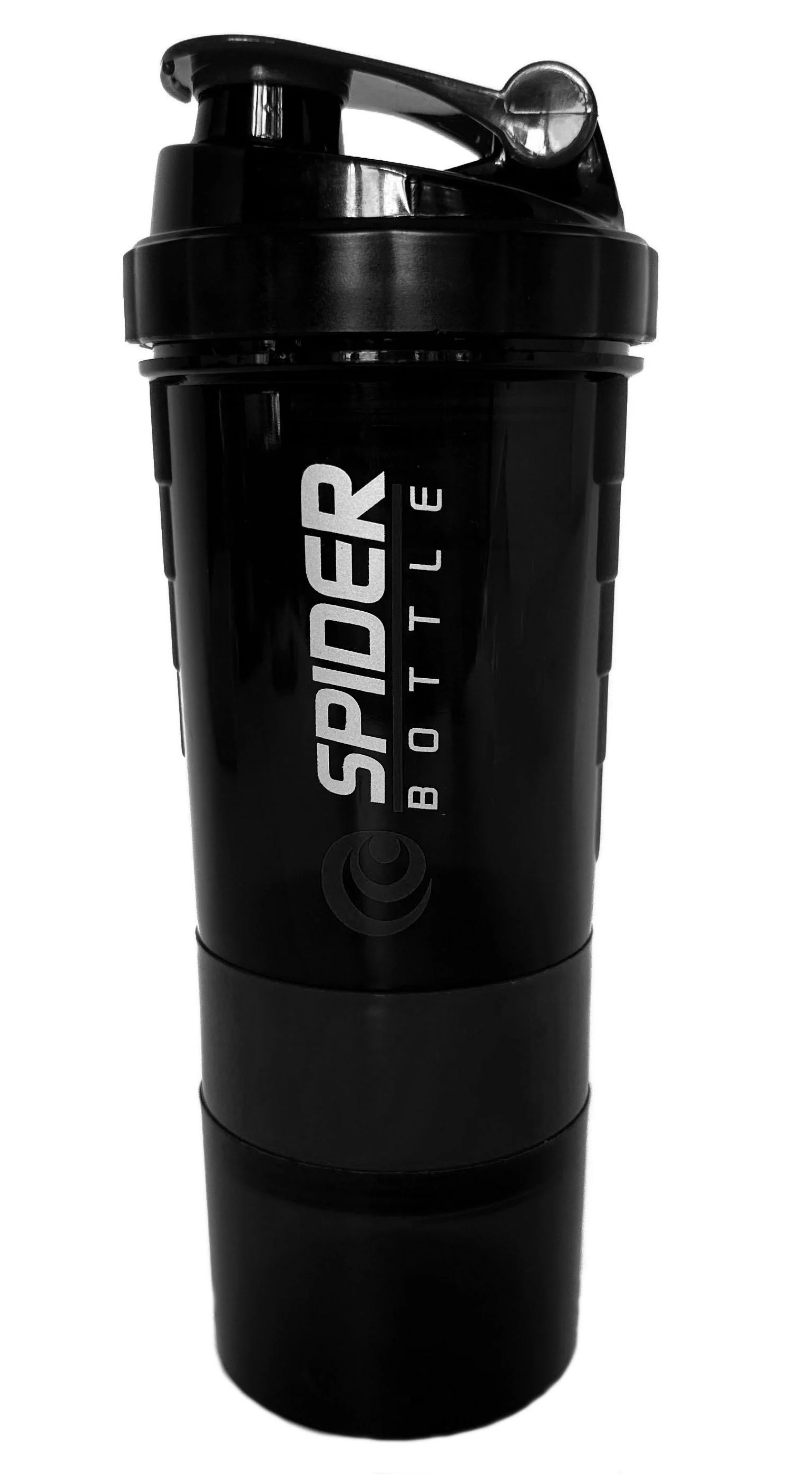 Шейкер спортивный EasyFit Spider 0,5л Черный (EF-7200)