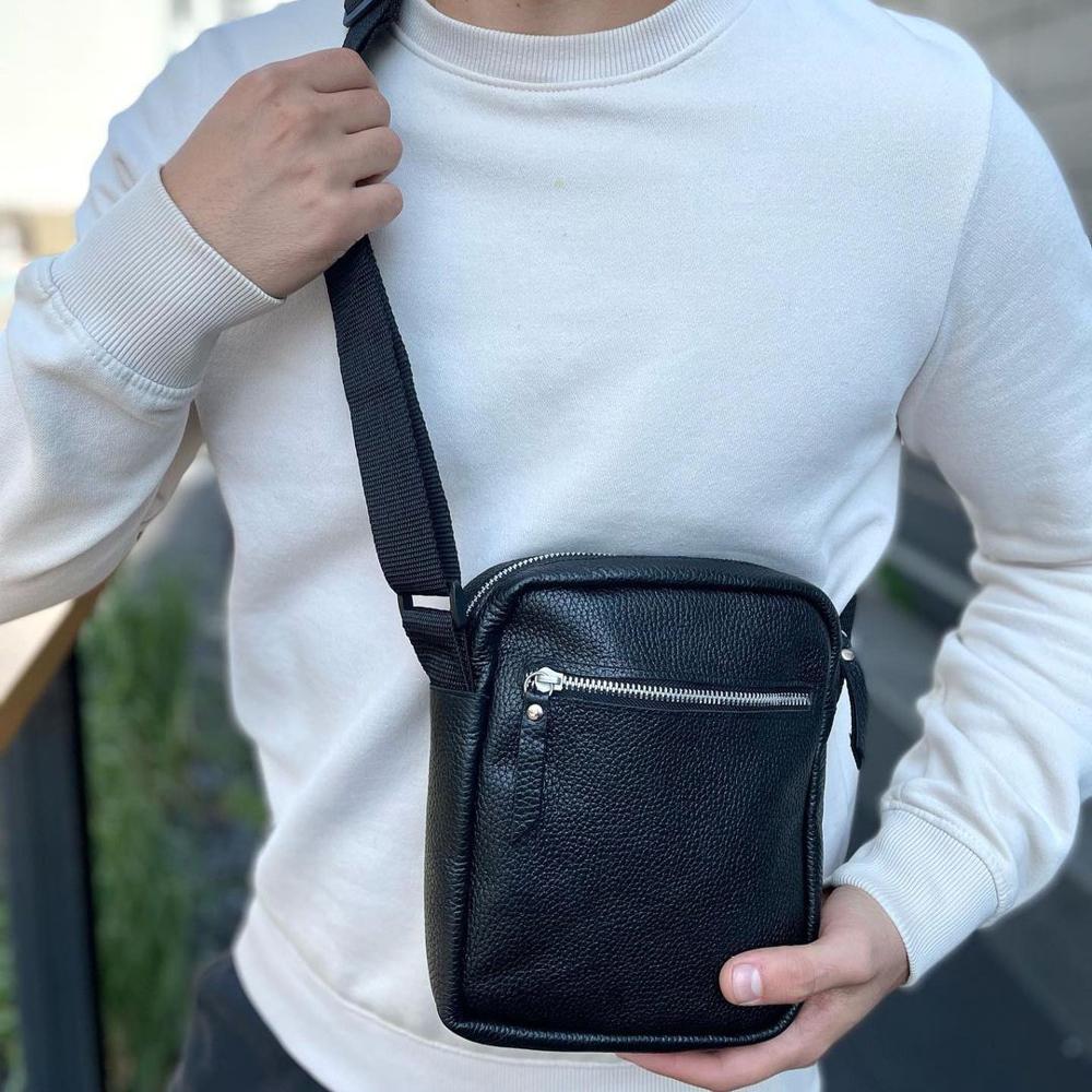 Сумка из натуральной кожи Черный (119530) - фото 30 Сумка из натуральной кожи Черный (119530) - фото 30