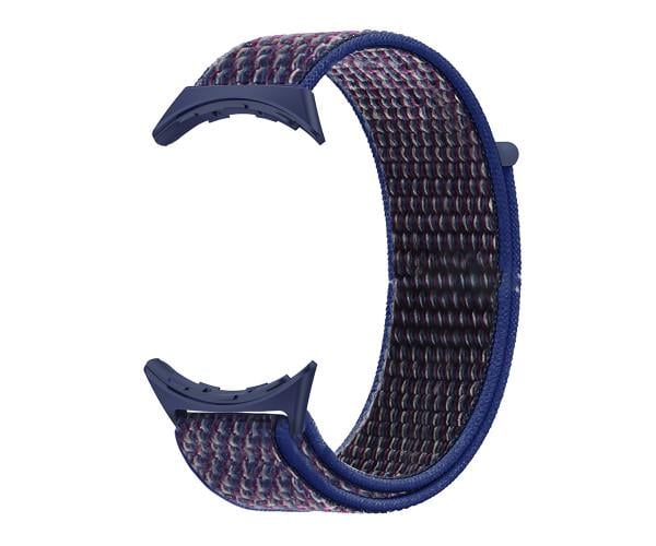 Ремешок Epik Nylon для смарт-часов Google Pixel Watch 3 45 мм Сине-фиолетовый