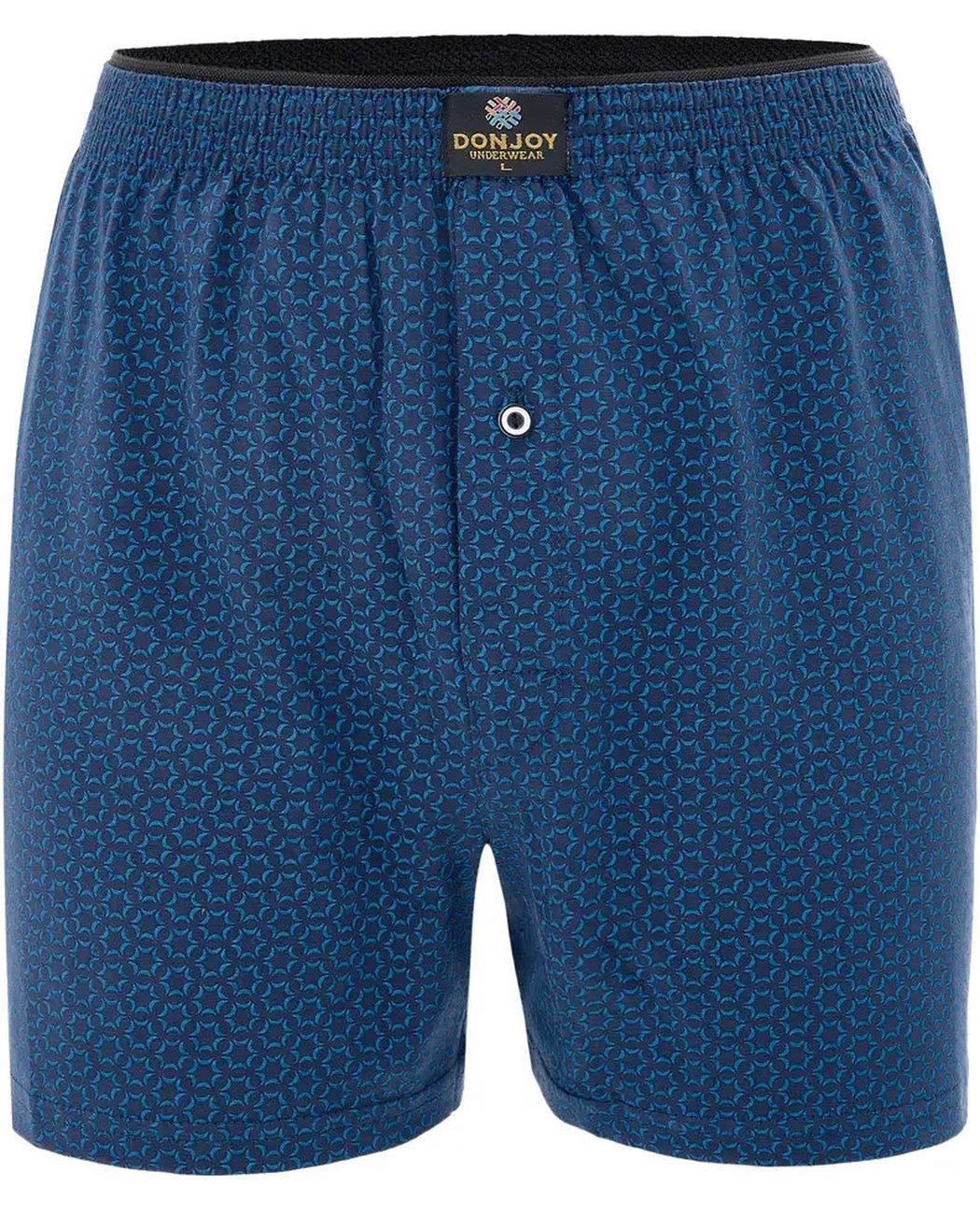 Трусы-шорты мужские семейные DonJoy DJ101.BLCIRCLES Круги L Синий (8969419048332)