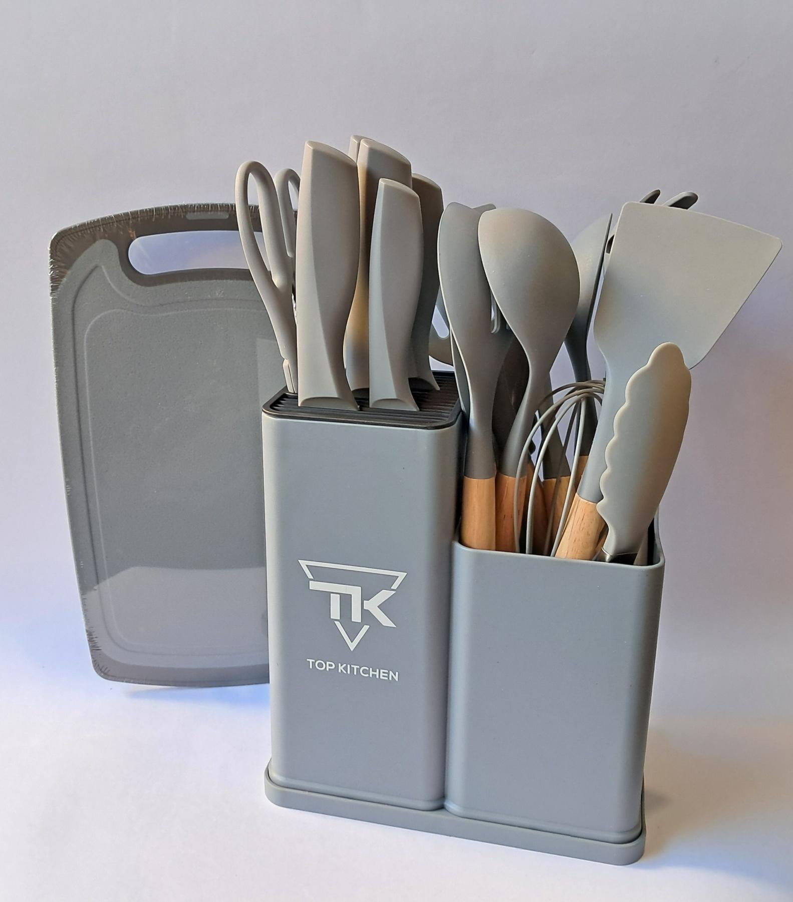 Набор кухонных силиконовых принадлежностей TS Kitchen 19 пр.