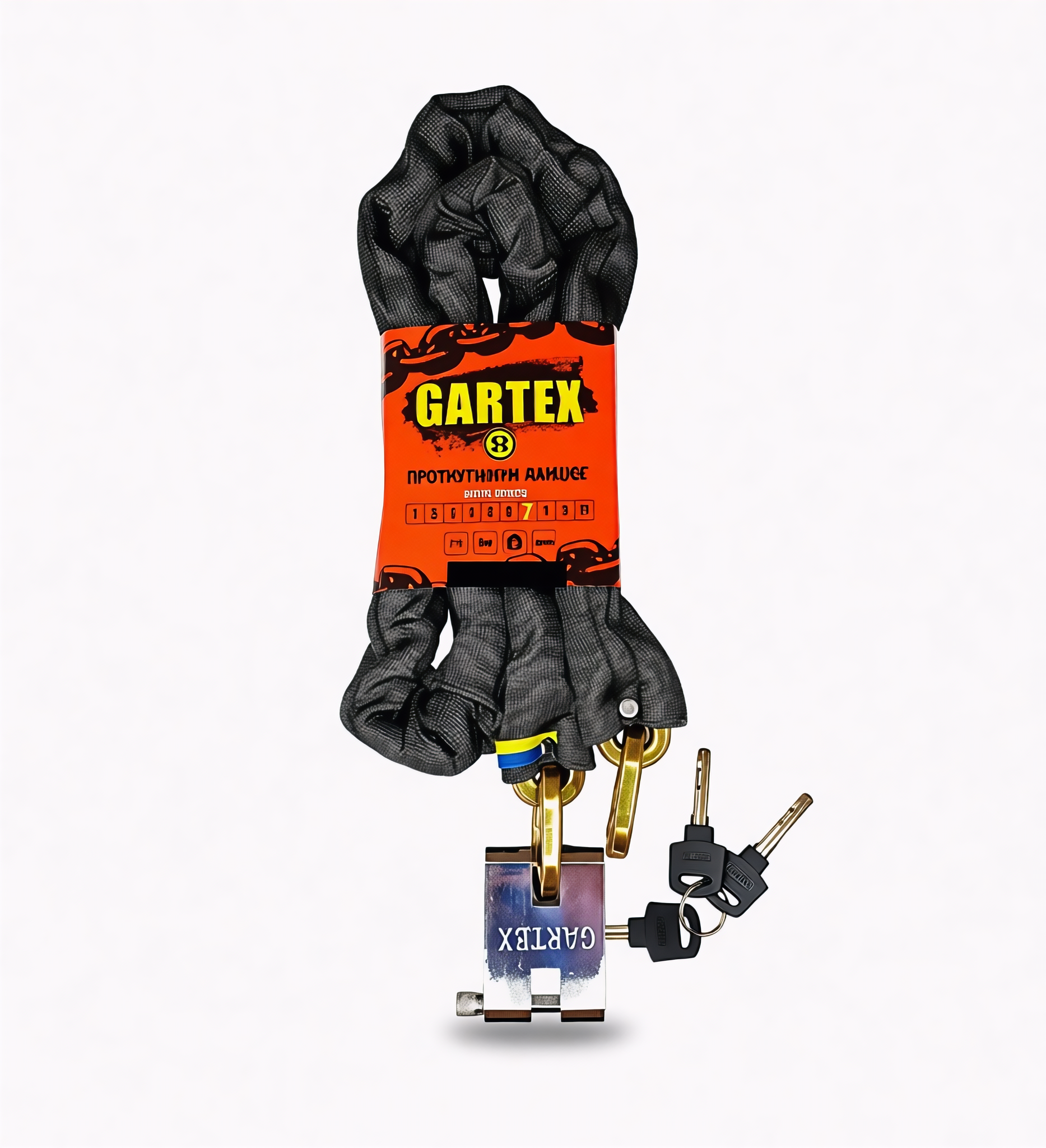 Ланцюг протиугінний Gartex S2-1000-007 3 ключі 8 мм (1823791215)