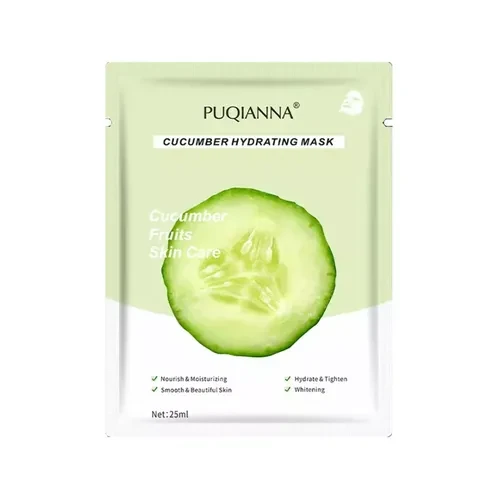 Маска для обличчя тканинна PUQIANNA Cucumber Hydrating Face Sheet Mask 15 мл (27303316) Маска для обличчя тканинна PUQIANNA Cucumber Hydrating Face Sheet Mask 15 мл (27303316)