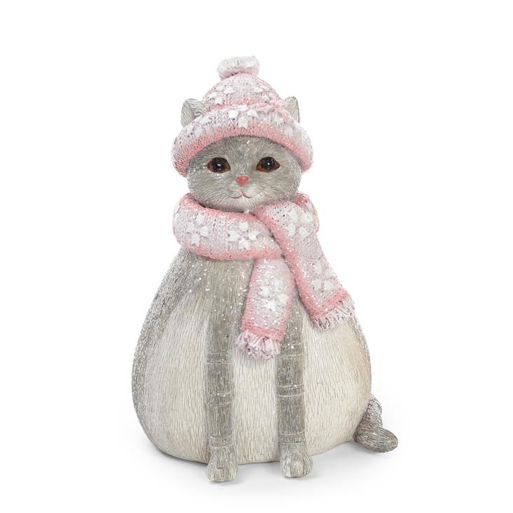 Фигурка-копилка BonaDi Котик Розовый (707-202)