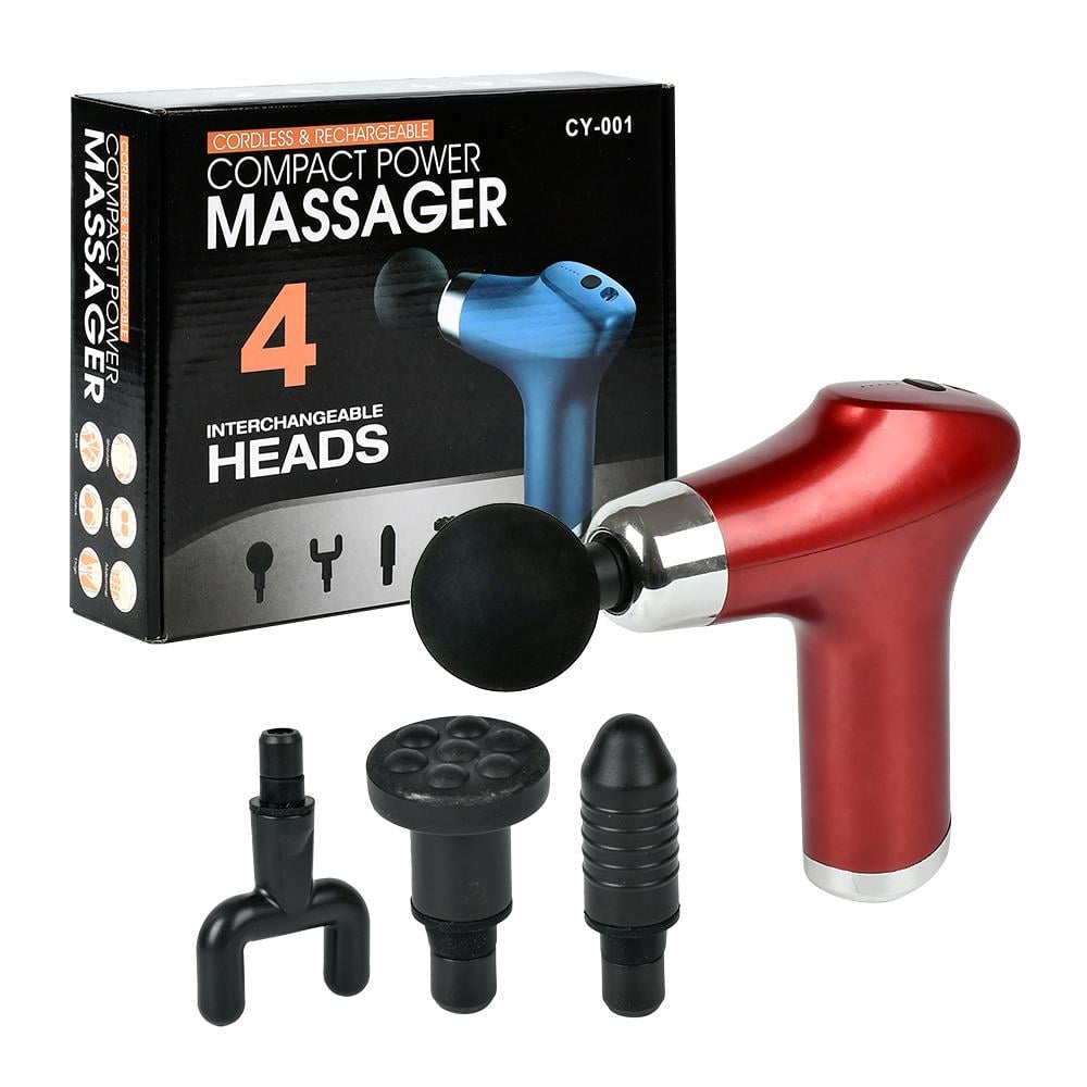 Массажер-пистолет для тела портативный R97184 USB 24х19х6 см Массажер-пистолет для тела портативный R97184 USB 24х19х6 см