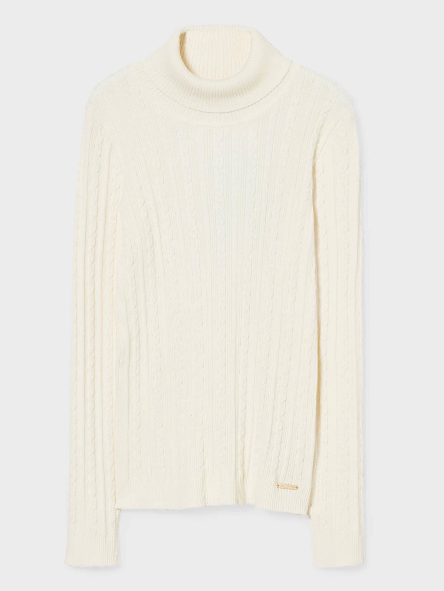 Гольф детский для девочки C&A 116 см Молочный (2109610)