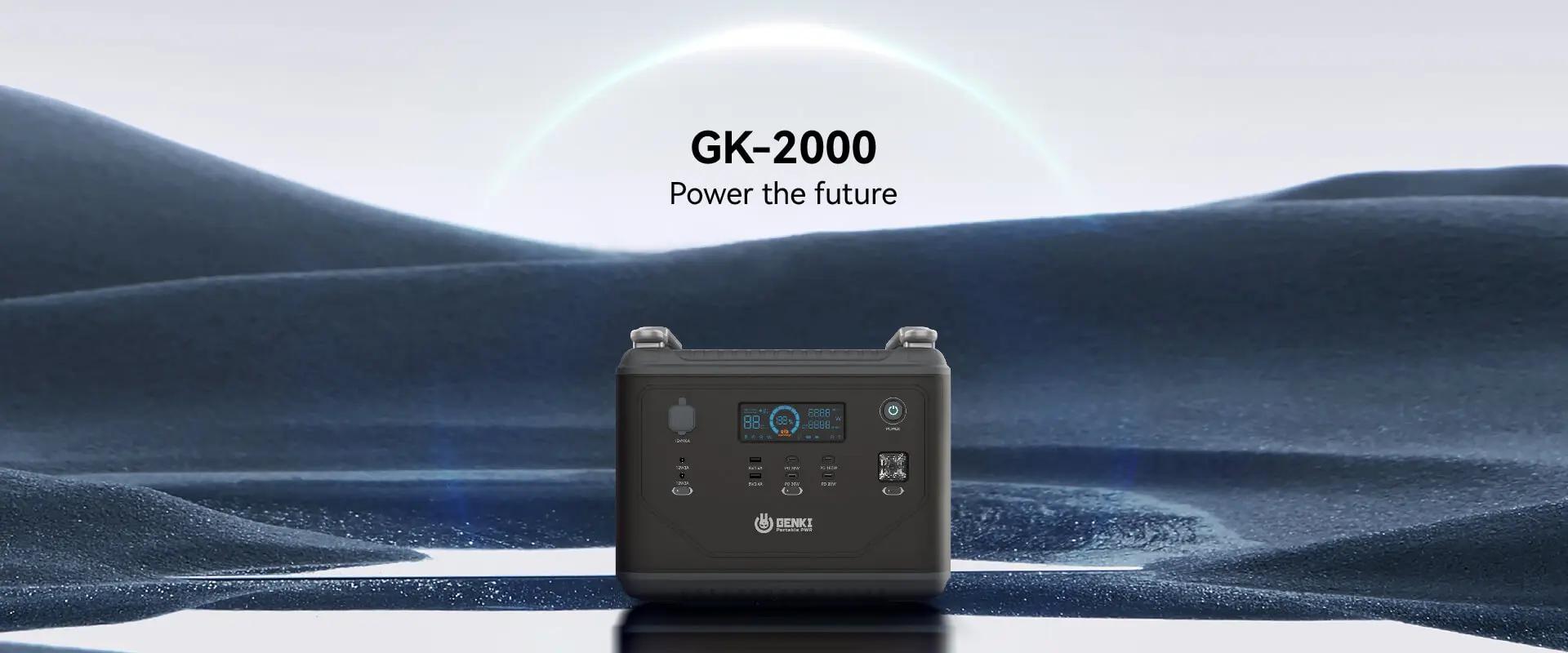 Станція зарядна портативна GENKI GK-2000LiFePO4 2000 W - фото 5