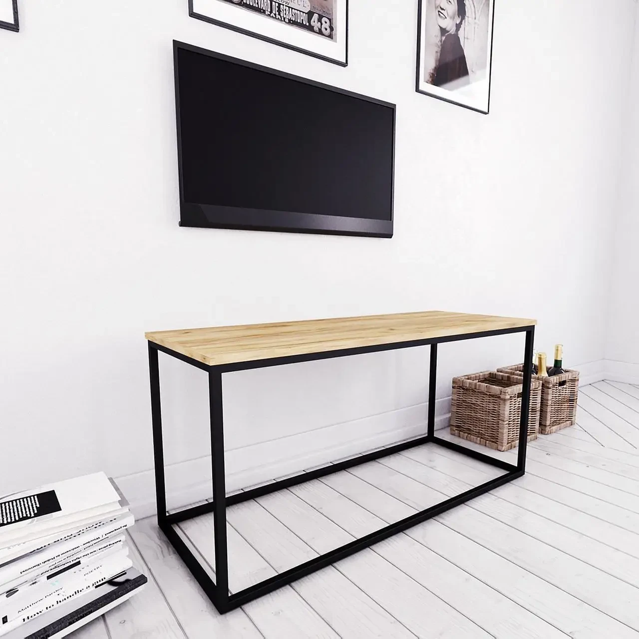 Столик консольный Loft NS-410 для кабинета (3075781382) Столик консольный Loft NS-410 для кабинета (3075781382)