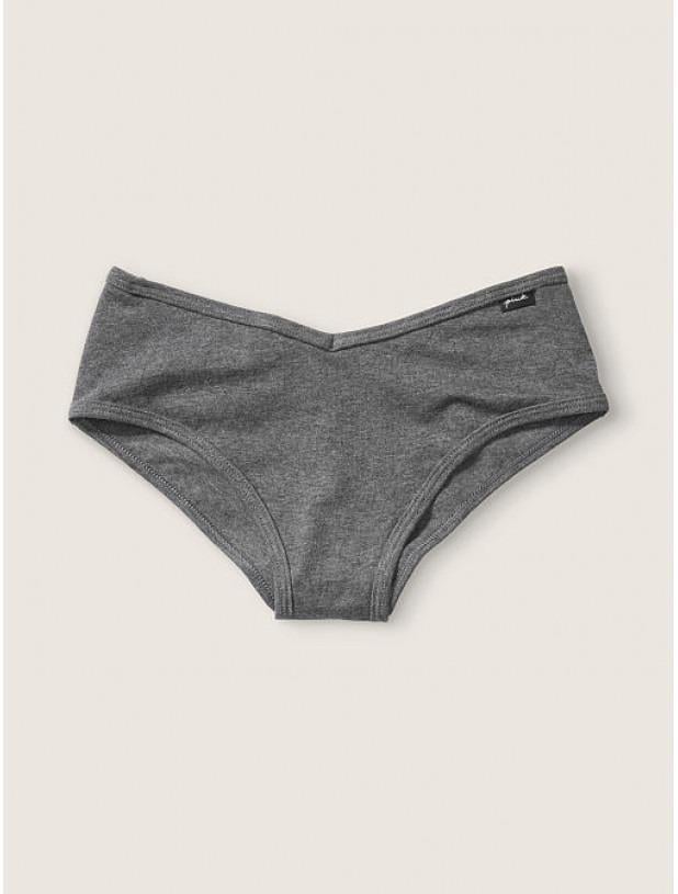 Трусики хлопковые Victoria's Secret Cotton Cheekster Panty S Серый (26557247) Трусики хлопковые Victoria's Secret Cotton Cheekster Panty S Серый (26557247)