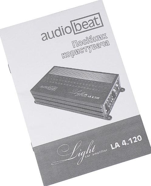 Підсилювач AudioBeat LA 4.120 - фото 3