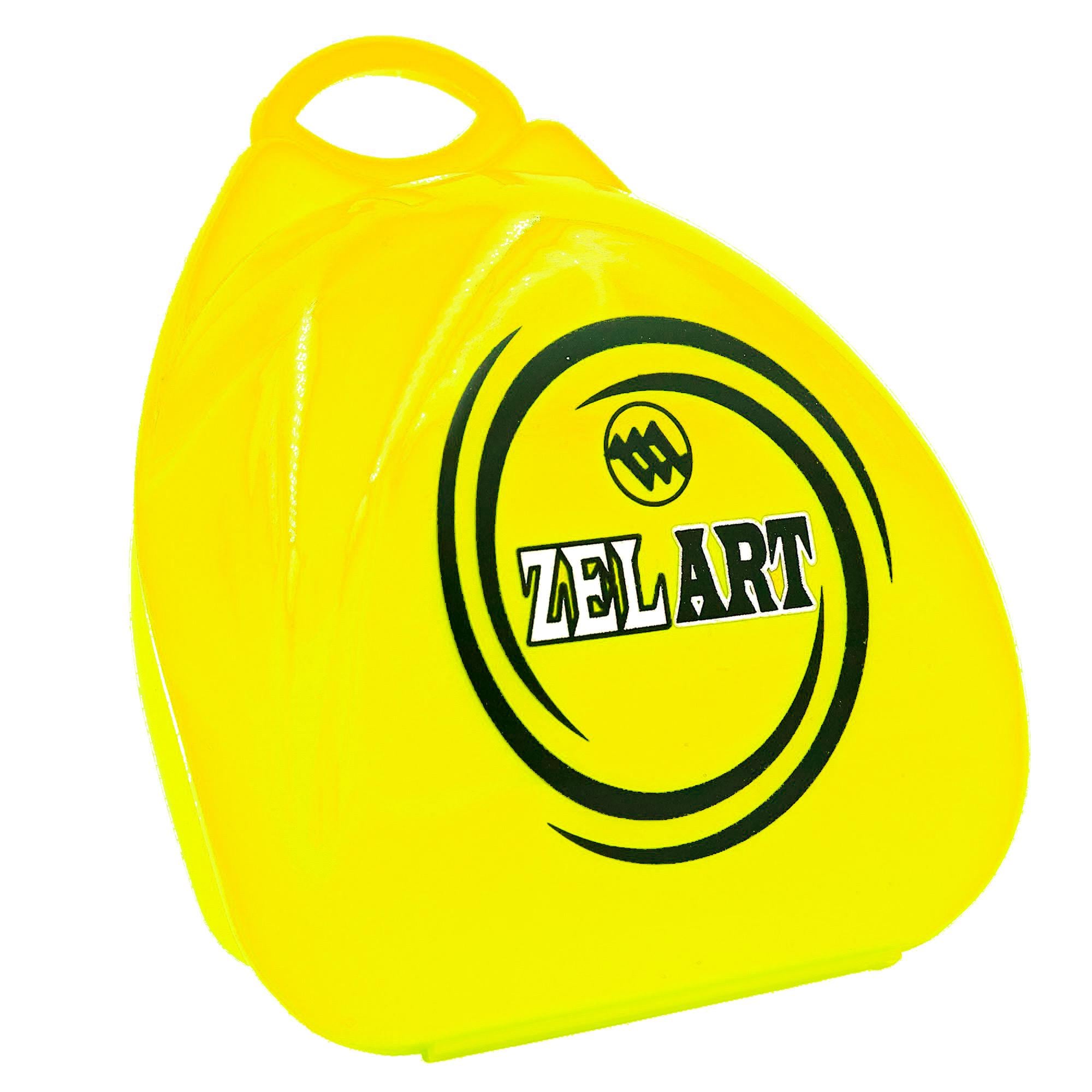 Футляр для боксерской капы Zelart BO-4278 Желтый (BO-4278_Желтый)