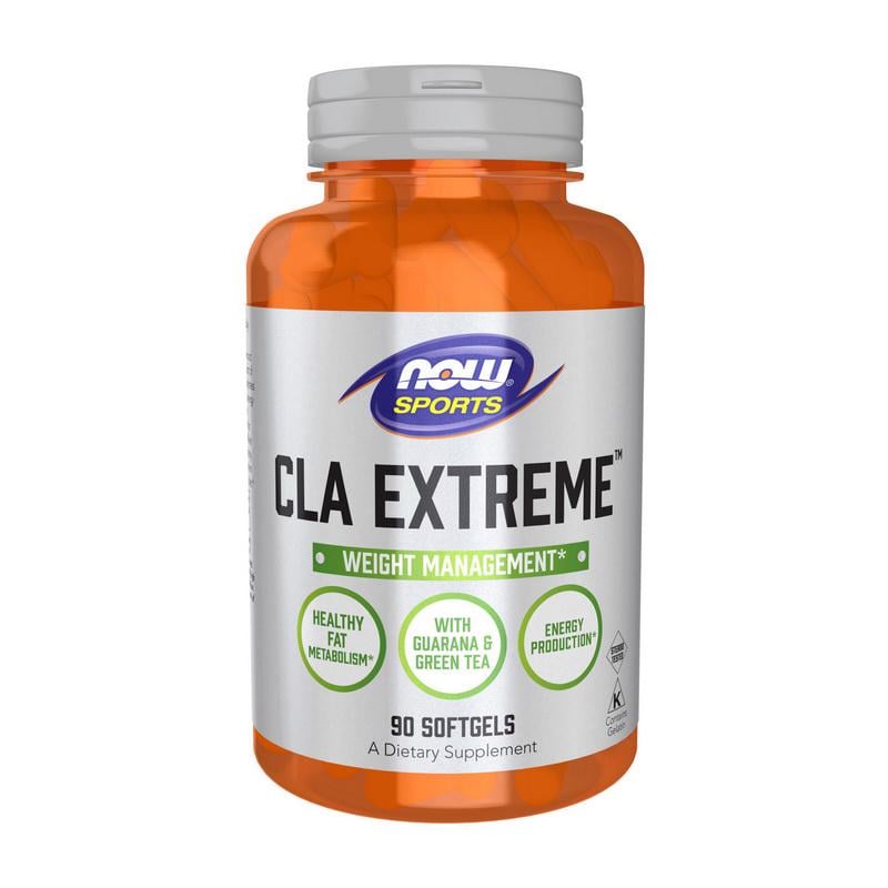 Жиросжиг CLA конъюгированная линолевая кислота NOW CLA Extreme 90 капс.