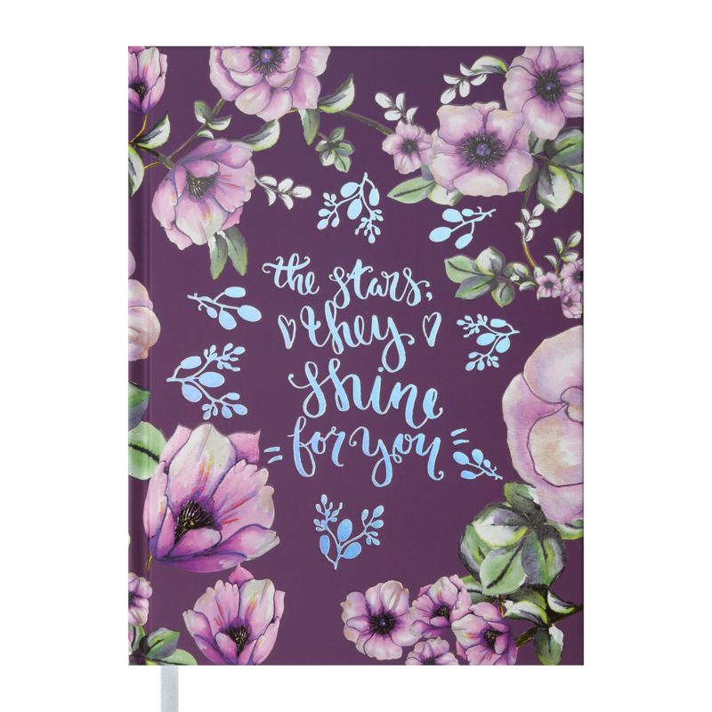 Дневник Buromax Fattore A5 288 листов Фиолетовый (BM.2060-26)