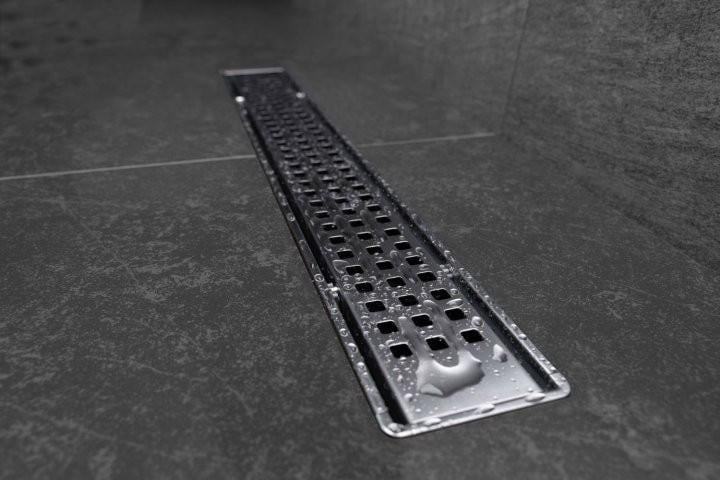 Дренажний канал для душу Pestan Confluo Compact Net Line нержавіюча сталь 750 мм - фото 10 Дренажний канал для душу Pestan Confluo Compact Net Line нержавіюча сталь 750 мм - фото 10