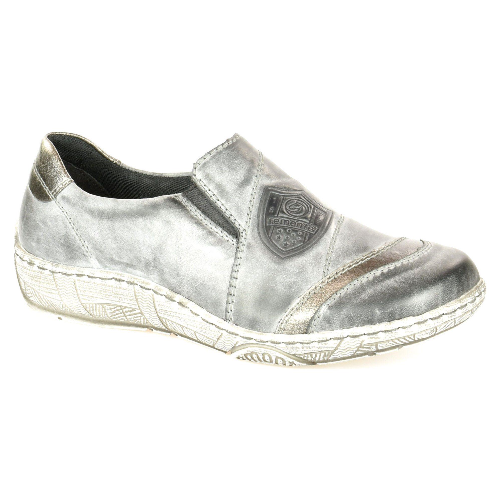 Туфли женские осенние Remonte р. 37 Серый (04245-37)