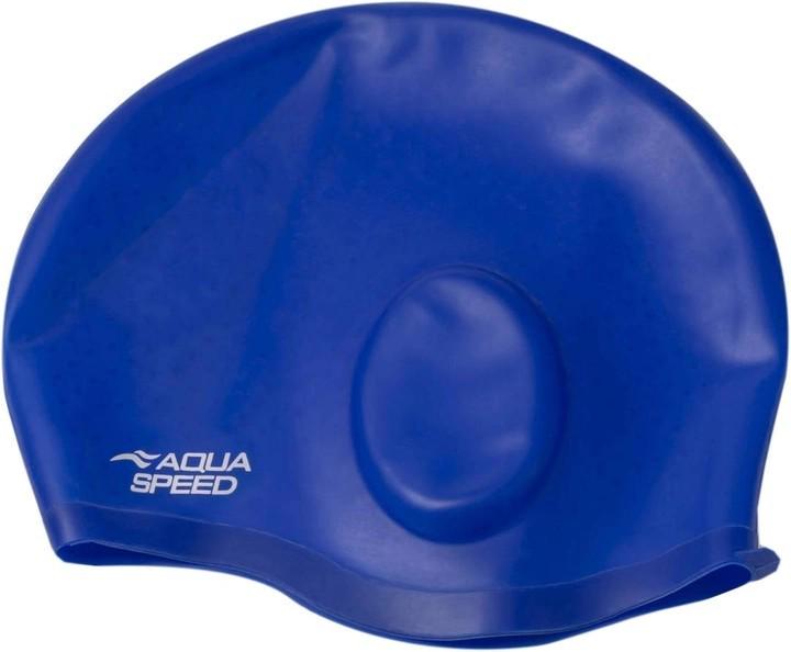 Шапочка для плавання Aqua Speed EAR CAP Comfort 9891 Синій (OSFM 289-01)