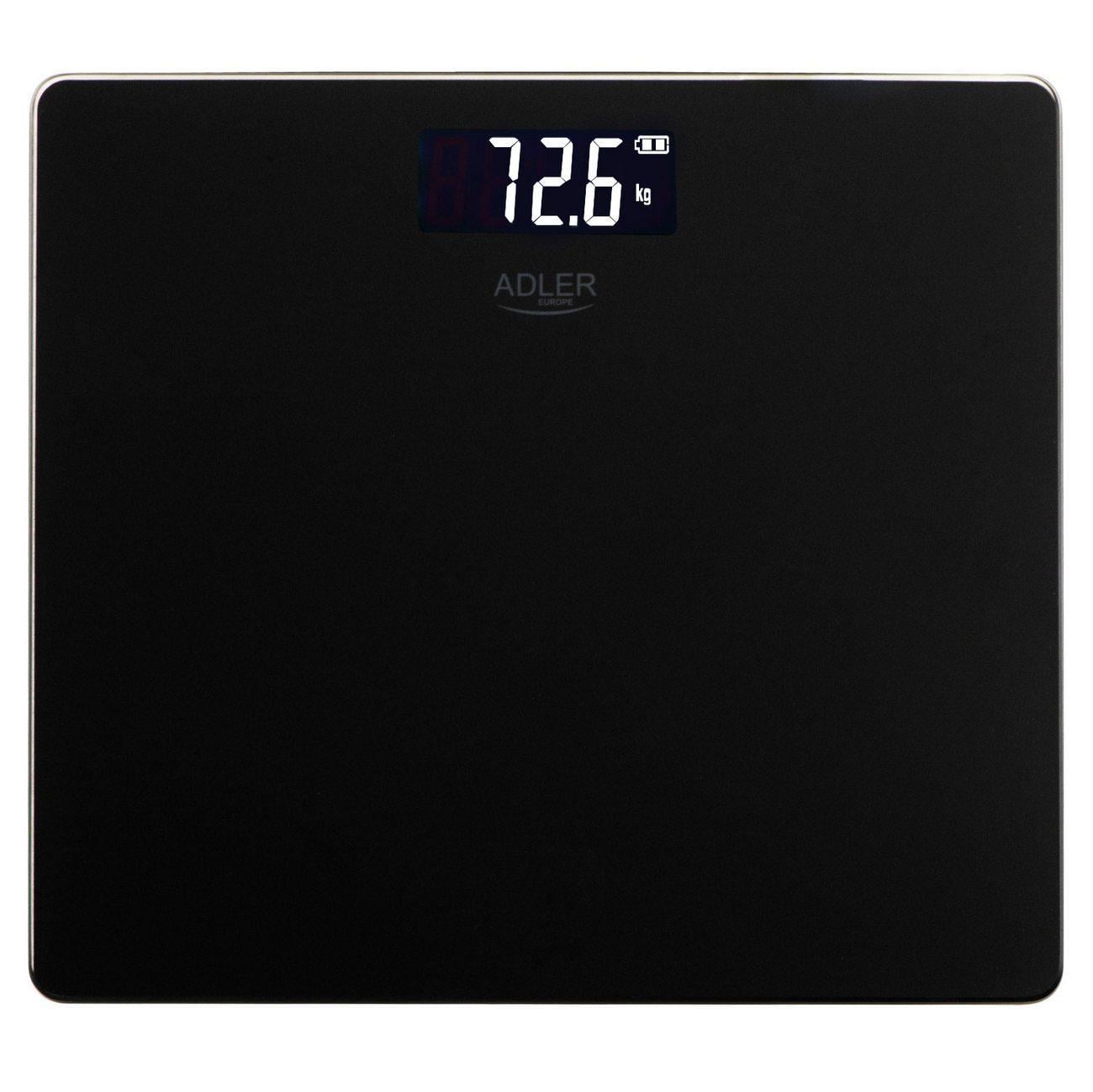 Весы напольные Adler AD 8194 USB-C на аккумуляторе точность 100 г Black (6441)