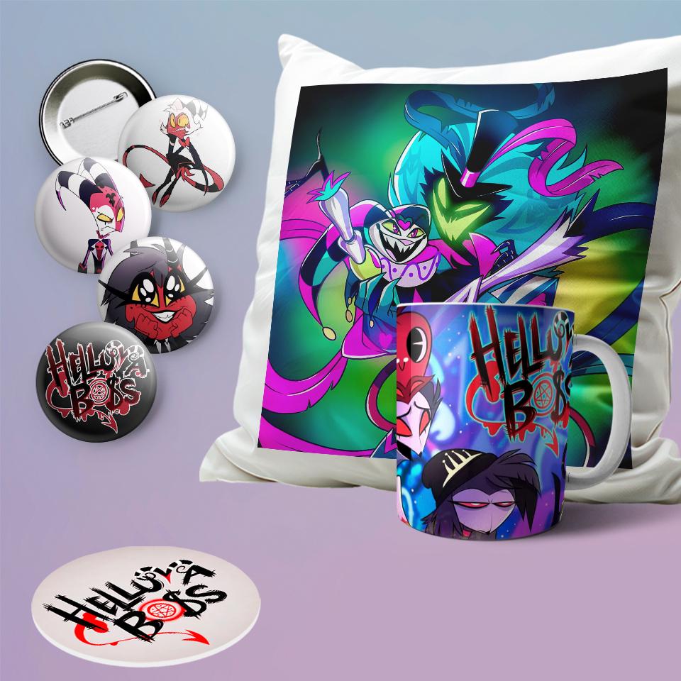 Подарочный набор бокс Адский босс Helluva Boss (200)