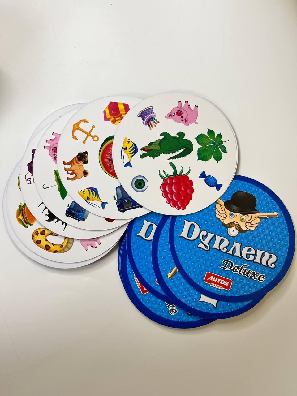 Настольная игра ARTOS GAMES Дуплет Deluxe Разноцветный (SR-113-N-530) - фото 2 Настольная игра ARTOS GAMES Дуплет Deluxe Разноцветный (SR-113-N-530) - фото 2