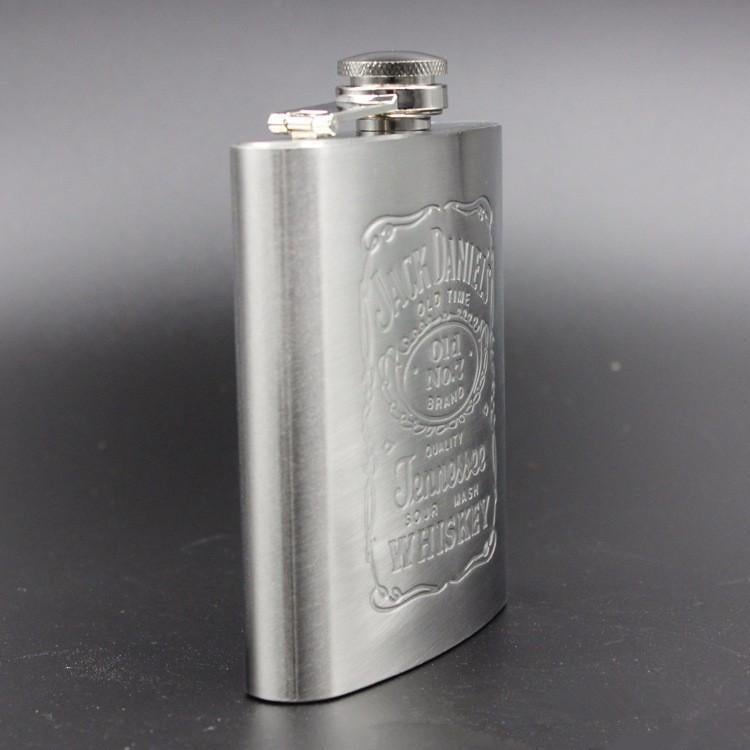 Фляга для виски Jack Daniels 0,2 л Серебристый (1002773-Silver-1) - фото 4