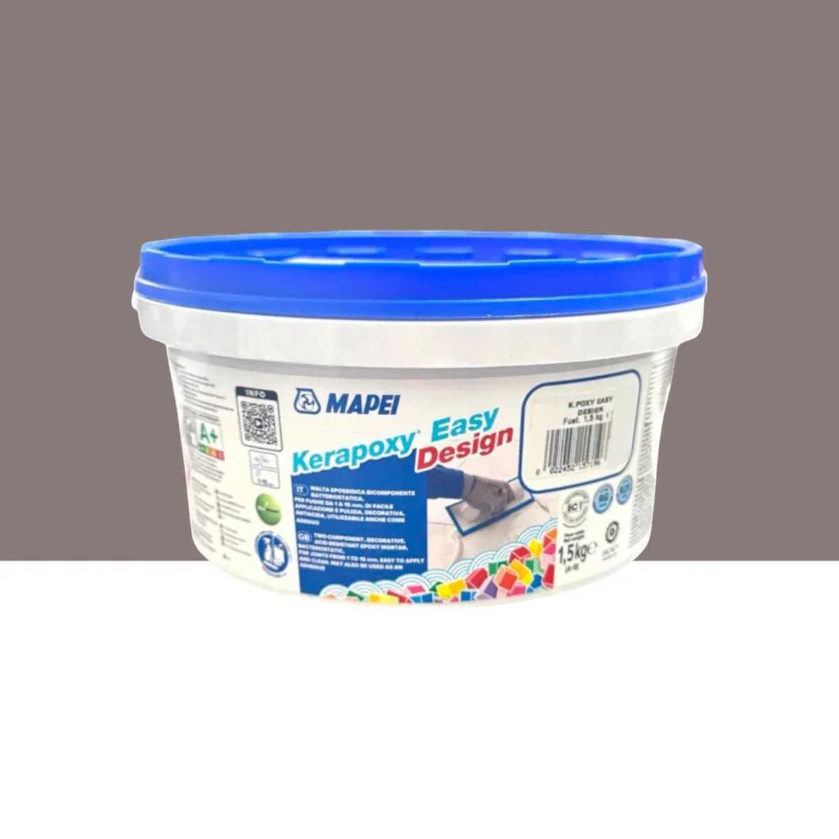 Фуга эпоксидная для швов Mapei KERAPOXY EASY DESIGN 1,5 кг №187 Лен