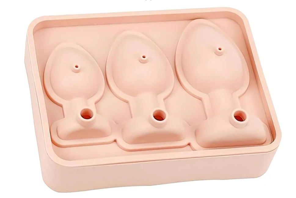 Форма для льоду Втулка 3Д Рожевий (flap-1) - фото 1 Форма для льоду Втулка 3Д Рожевий (flap-1) - фото 1