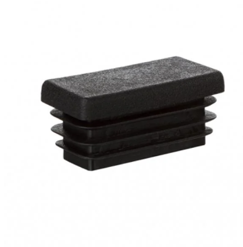 Заглушка для профільних труб пластикова прямокутна 30х15 мм 1 шт. Чорний (1977902019/К0283)