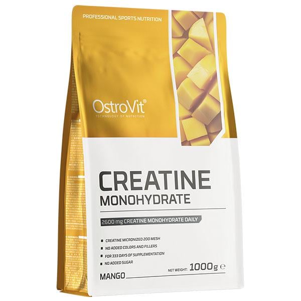 Креатин моногидрат OstroVit Creatine Monohydrate 1000 г 333 порции Mango (000026646)