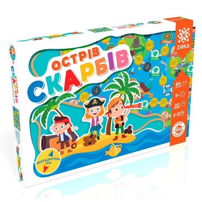 Настольная игра Зірка Остров сокровищ Разноцветный (SR-113-N-455)