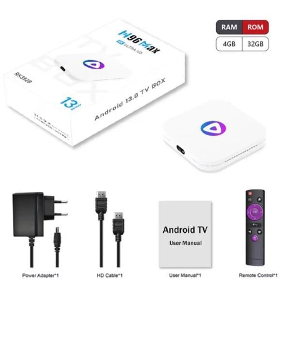 Смарт-приставка H96Max M1 Android 13 4/32 Гб Smart TV Box (29751334) - фото 8 Смарт-приставка H96Max M1 Android 13 4/32 Гб Smart TV Box (29751334) - фото 8