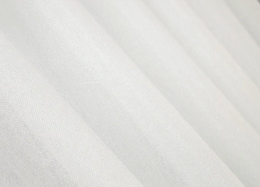 Ткань для штор лен мешковина Белый (1237ш)