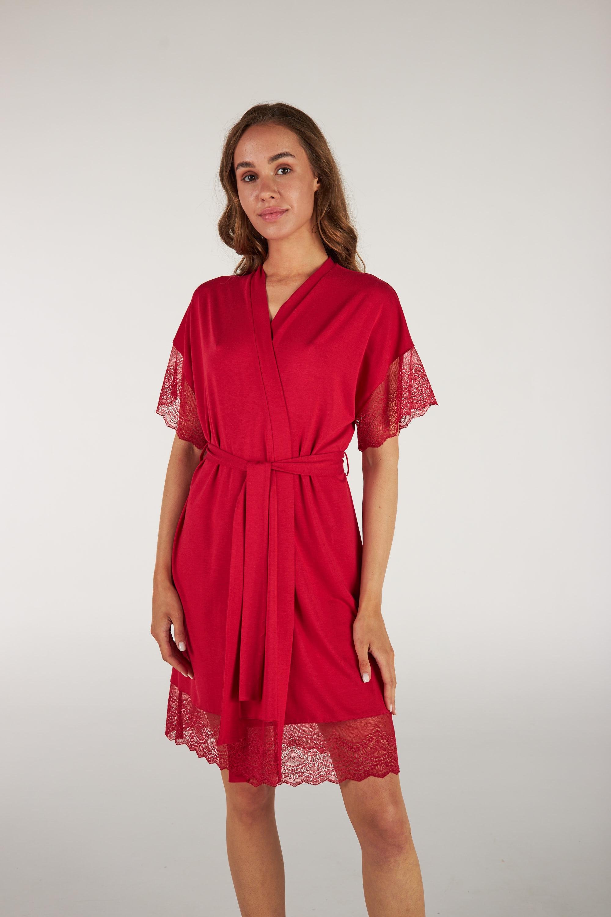 Женский халат Ellen scarlett lgm 211/06/02 S Красный