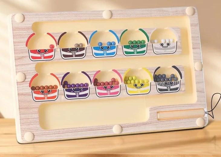 Дошка головоломка магнітна Монтессорі Лабіринт (1580)