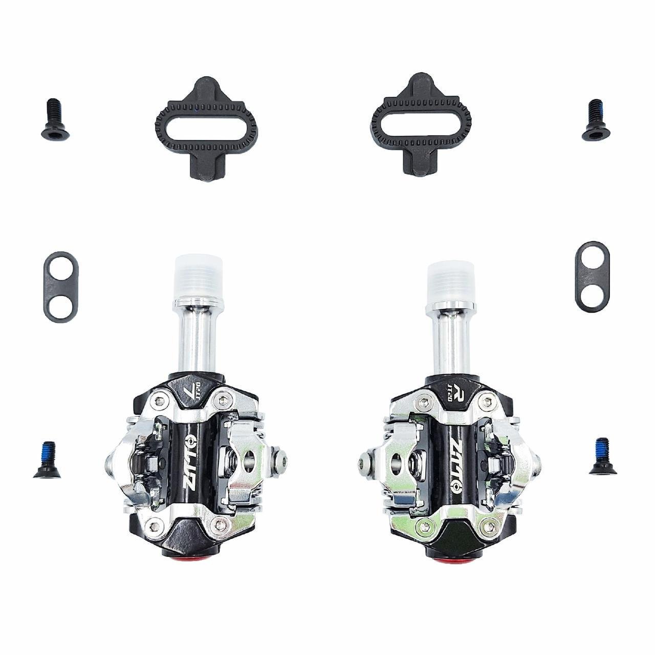Педалі контактні ZTTO JT20 сріблясто-чорний (G0001437) - фото 2