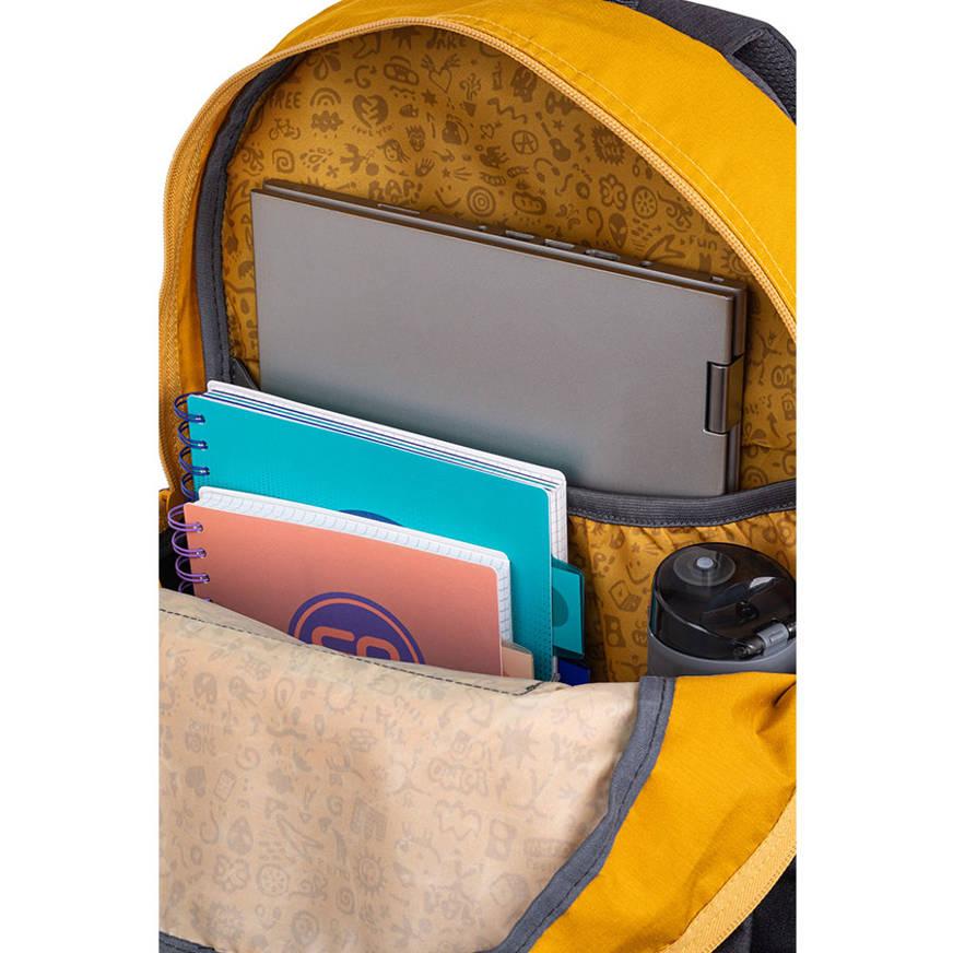 Шкільний рюкзак Coolpack RIDER DUO COLORS Mustard/Grey 27 л 43х30х18 см - фото 6