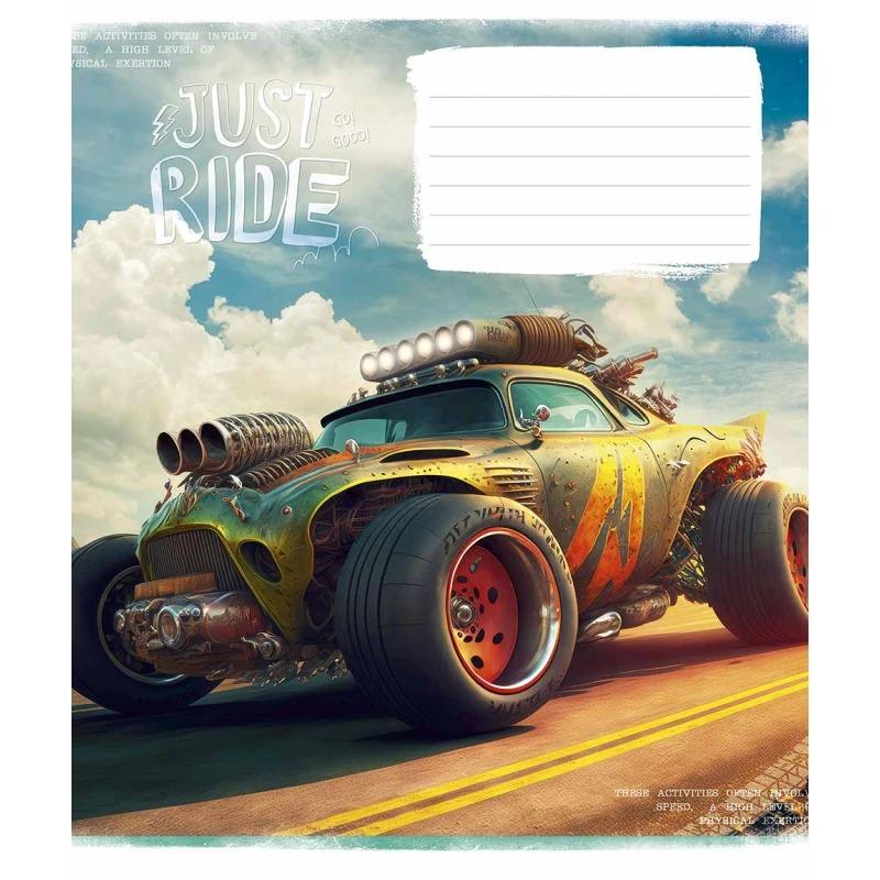 Школьная тетрадь в линейку Школярик 12 листов Разноцветный (NB-286-Z-387)