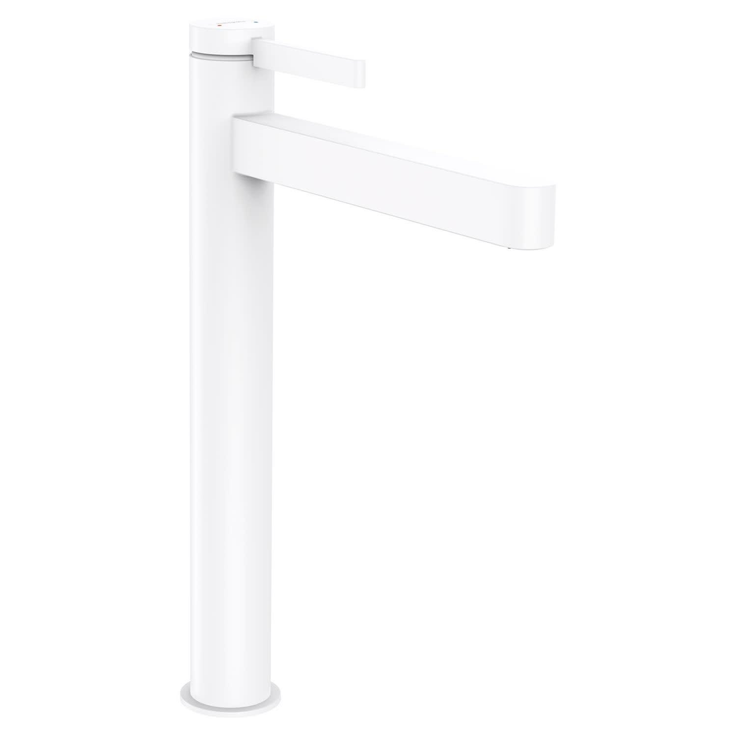 Смеситель для умывальника Hansgrohe Finoris 76070700 высокий однорычажный Белый (148999)