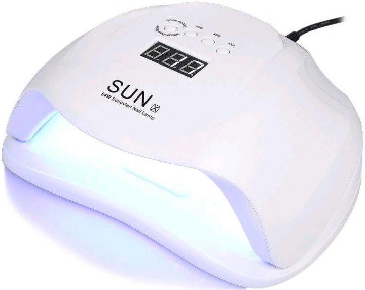 Лампа для манікюру Nail Lamp SUN X 54 W для покриття нігтів гель лаком UV/LED