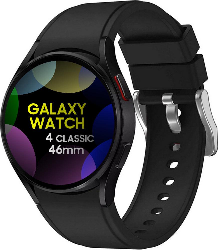 Ремешок Jsota для Galaxy Watch 4 Classic 46 мм Black (30835-2B) - фото 2 Ремешок Jsota для Galaxy Watch 4 Classic 46 мм Black (30835-2B) - фото 2