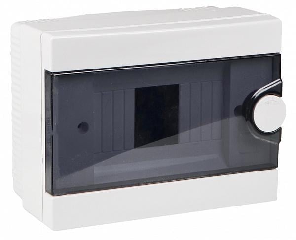 Щит распределительный АСКО-Укрем Ubox 6 модулей пластик 141х185х90 мм Прозрачный (A0270010004)