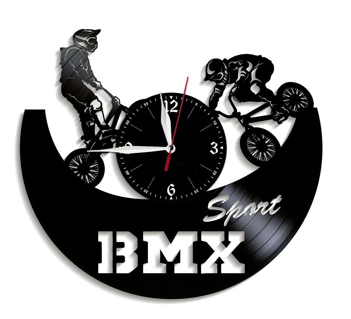 Часы настенные BMX 2138 из виниловой пластинки