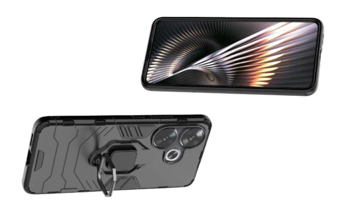 Чохол бампер Primolux Ring Armor для Xiaomi Redmi Turbo 3 / Poco F6 - Black - фото 2 Чохол бампер Primolux Ring Armor для Xiaomi Redmi Turbo 3 / Poco F6 - Black - фото 2