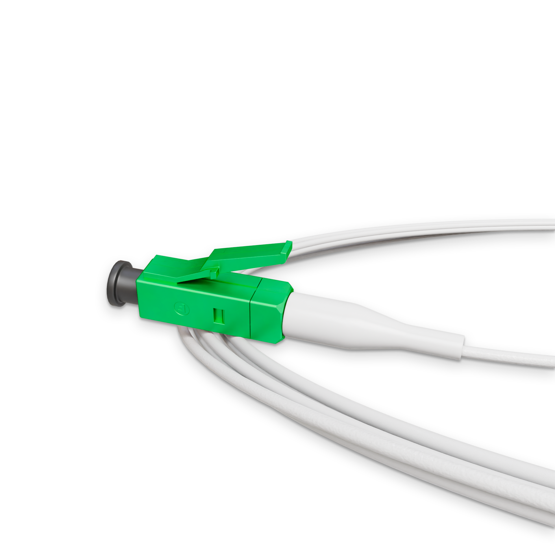 Пигтейл оптический Simplex LC/APC LSZH Singlemode G.652.D (SM) 0,9 мм 1,5 м Белый (11608) - фото 4 Пигтейл оптический Simplex LC/APC LSZH Singlemode G.652.D (SM) 0,9 мм 1,5 м Белый (11608) - фото 4