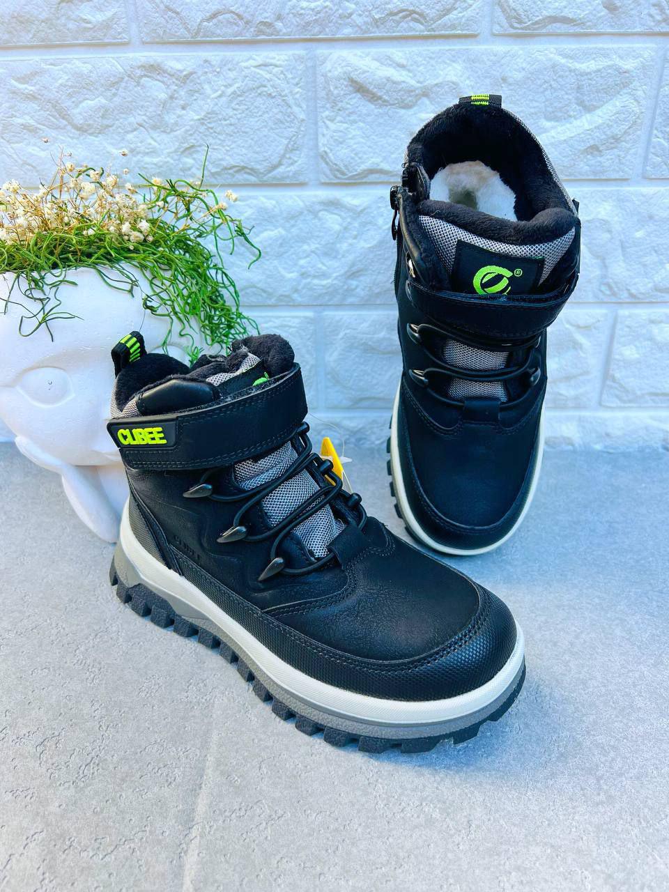 Черевики зимові для хлопчика Clibee 1587 р. 32 21,3 см (1587)