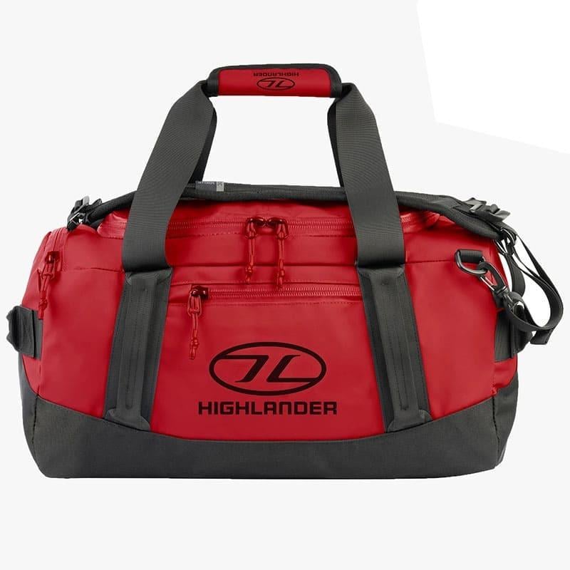Дорожня сумка Highlander Hauler Duffel водозахисна 30 л Red (931645)