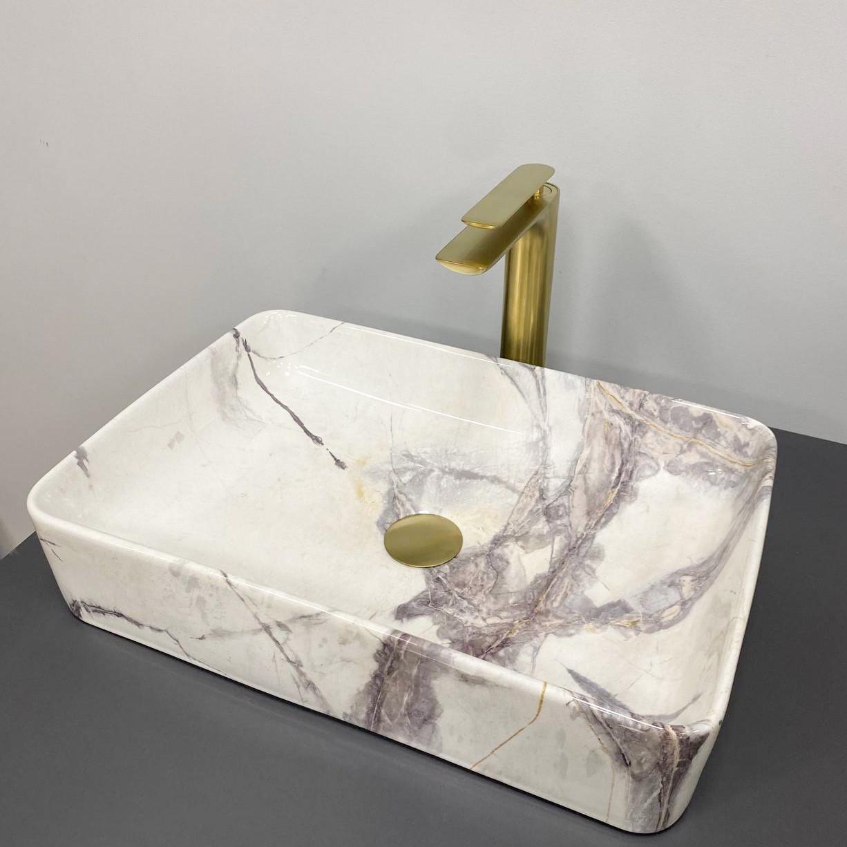 Умывальник накладной VBI TRIEST 50 STAINS Glossy (2810367512) Умывальник накладной VBI TRIEST 50 STAINS Glossy (2810367512)