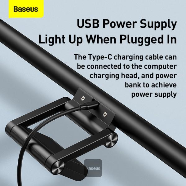 Светодиодная лампа-скринбарь на монитор Baseus i-wok Series USB Type-C Черный - фото 5