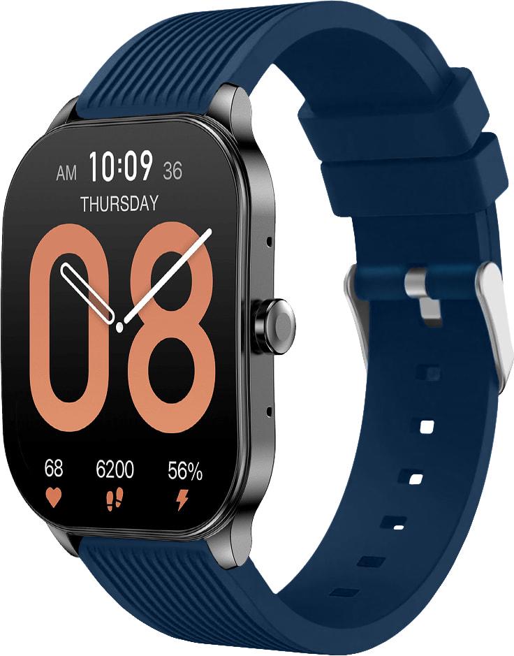 Ремешок Line для Amazfit Pop 3S/3R Dark Blue (34453-5D)