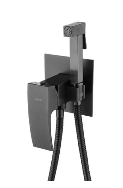 Гигиенический душ встраиваемый GAPPO G7207-9 оружейная сталь (31553136)